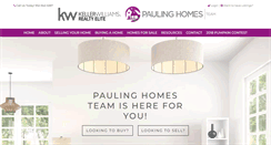 Desktop Screenshot of paulinghomes.com